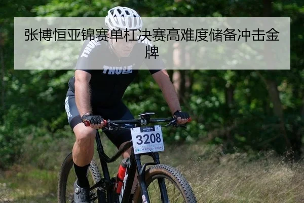 张博恒亚锦赛单杠决赛高难度储备冲击金牌